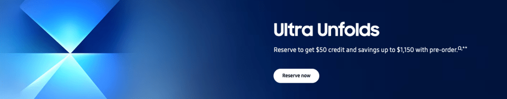 A blue background with white text